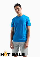 T-Shirt Men Blue Armani Exchange Camiseta